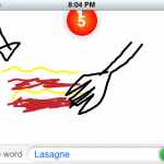 Lasagne Seriously?! How do you draw that on an iPhone?