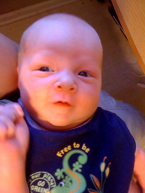 Liam at 3 weeks Liam at 3 weeks